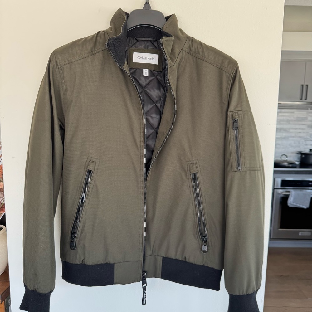 Calvin Klein Bomber Medium Jacket (New With Tags)